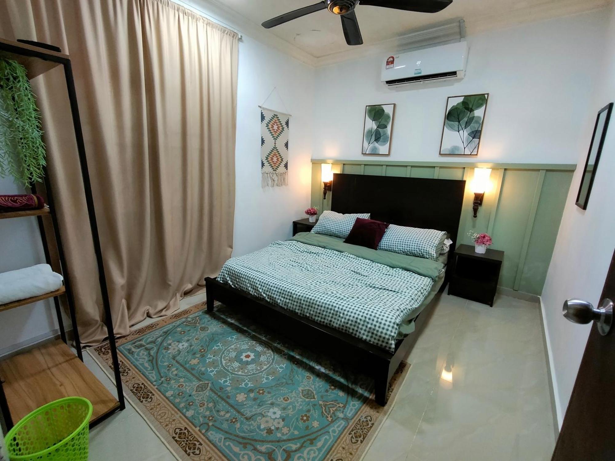 Mini Green Homestay Кулаи Экстерьер фото